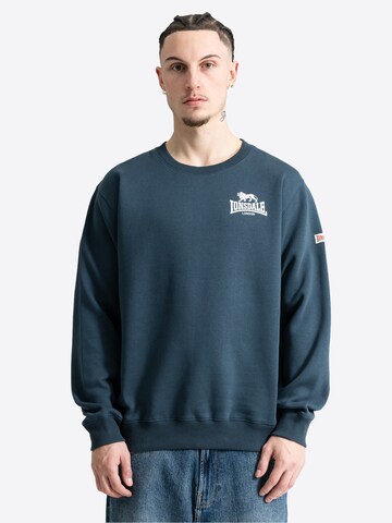 LONSDALE Sweatshirt 'Haighton' in Blue: front