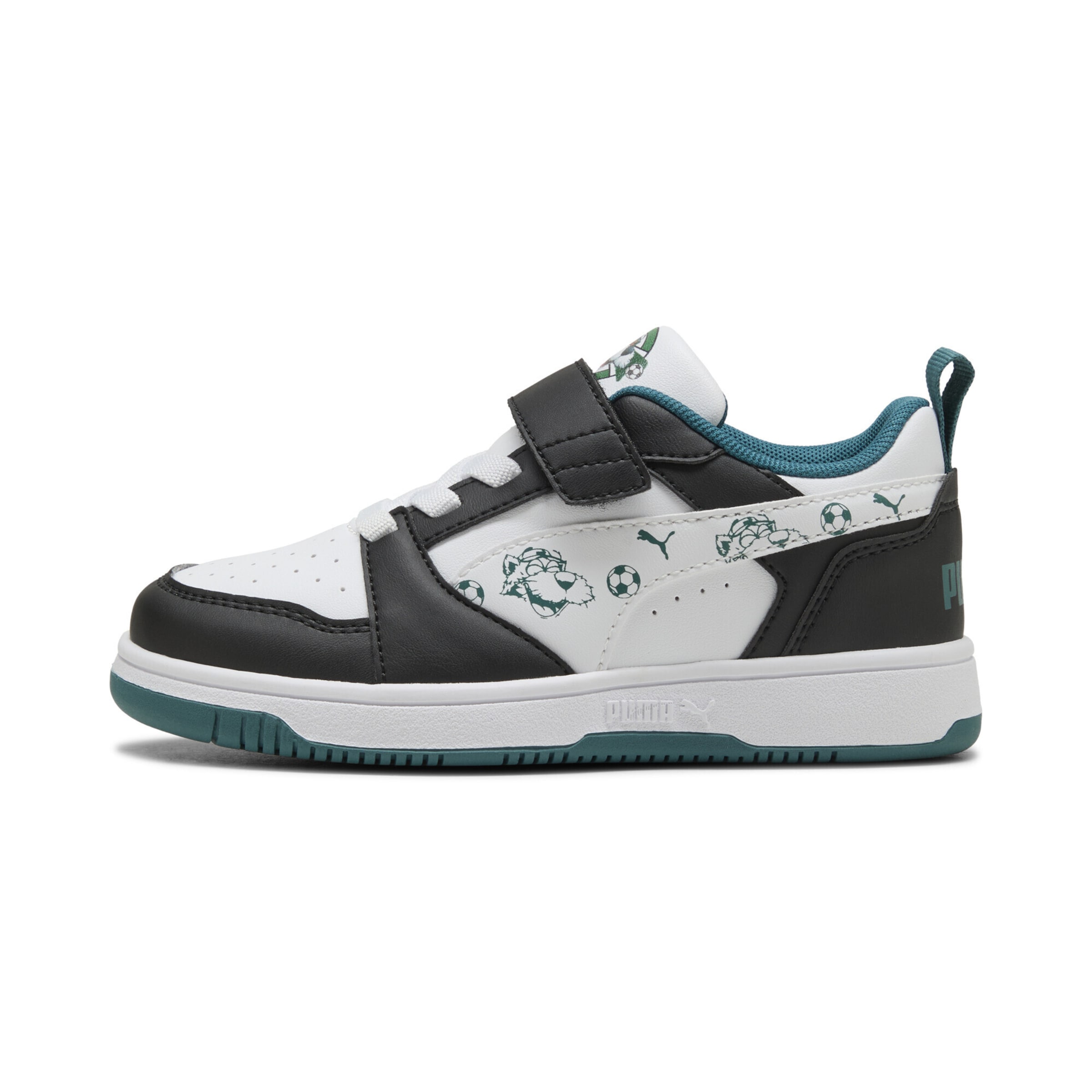 PUMA Trainers 'Rebound V6' in Black: front