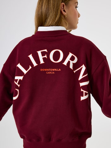 GARCIA - Sudadera en rojo