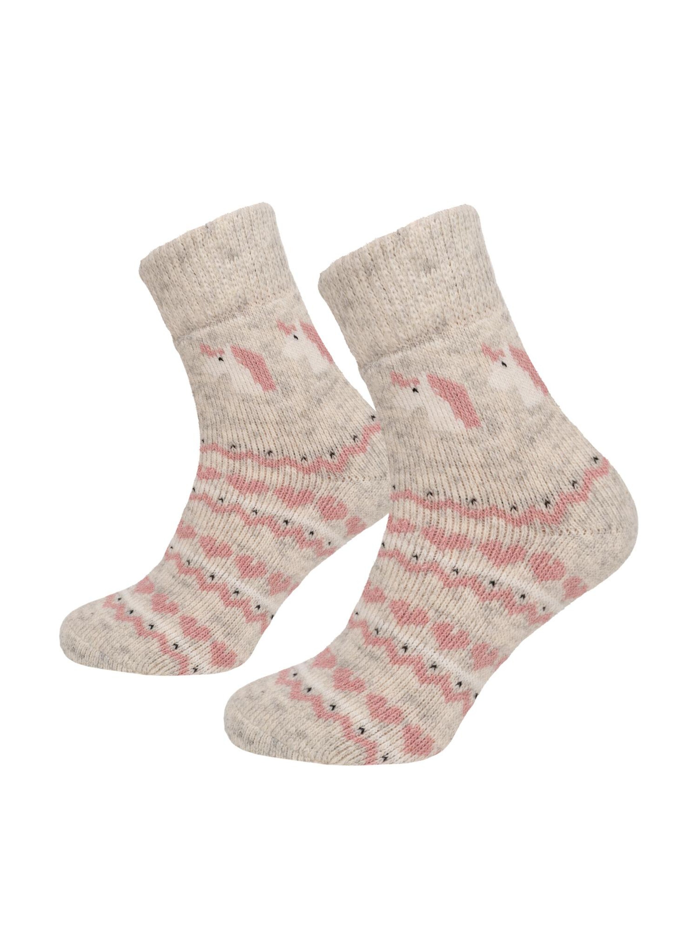 HomeOfSocks Socks 'HOS8016' in Beige