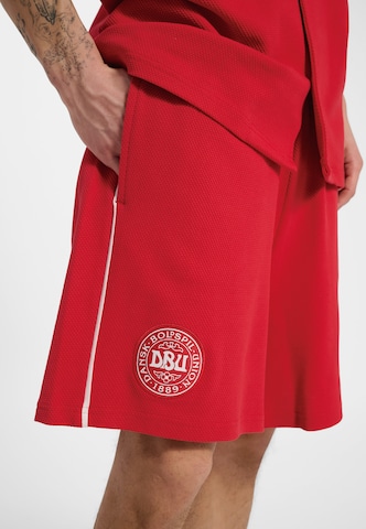 Hummel Regular Sports trousers 'DBU 26' in Red