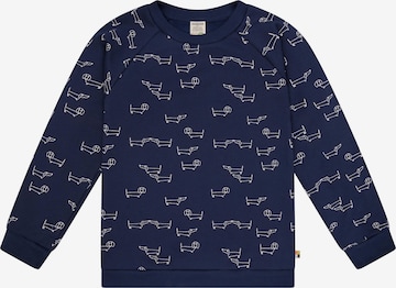 loud + proud Sweater 'Dackel' in Blue: front