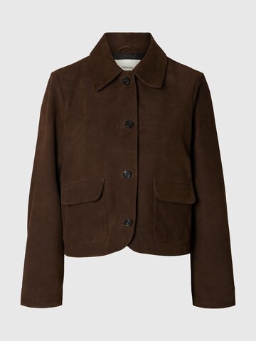 Giacca di mezza stagione di SELECTED in marrone