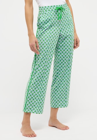 ÆNGELS Loose fit Pants in Green: front