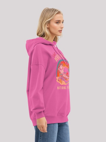 F4NT4STIC Sweatshirt 'US National Parks Visit Death Valley' in Roze