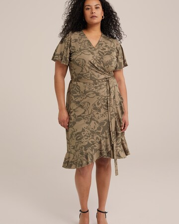 WE Fashion - Vestido en verde: frente