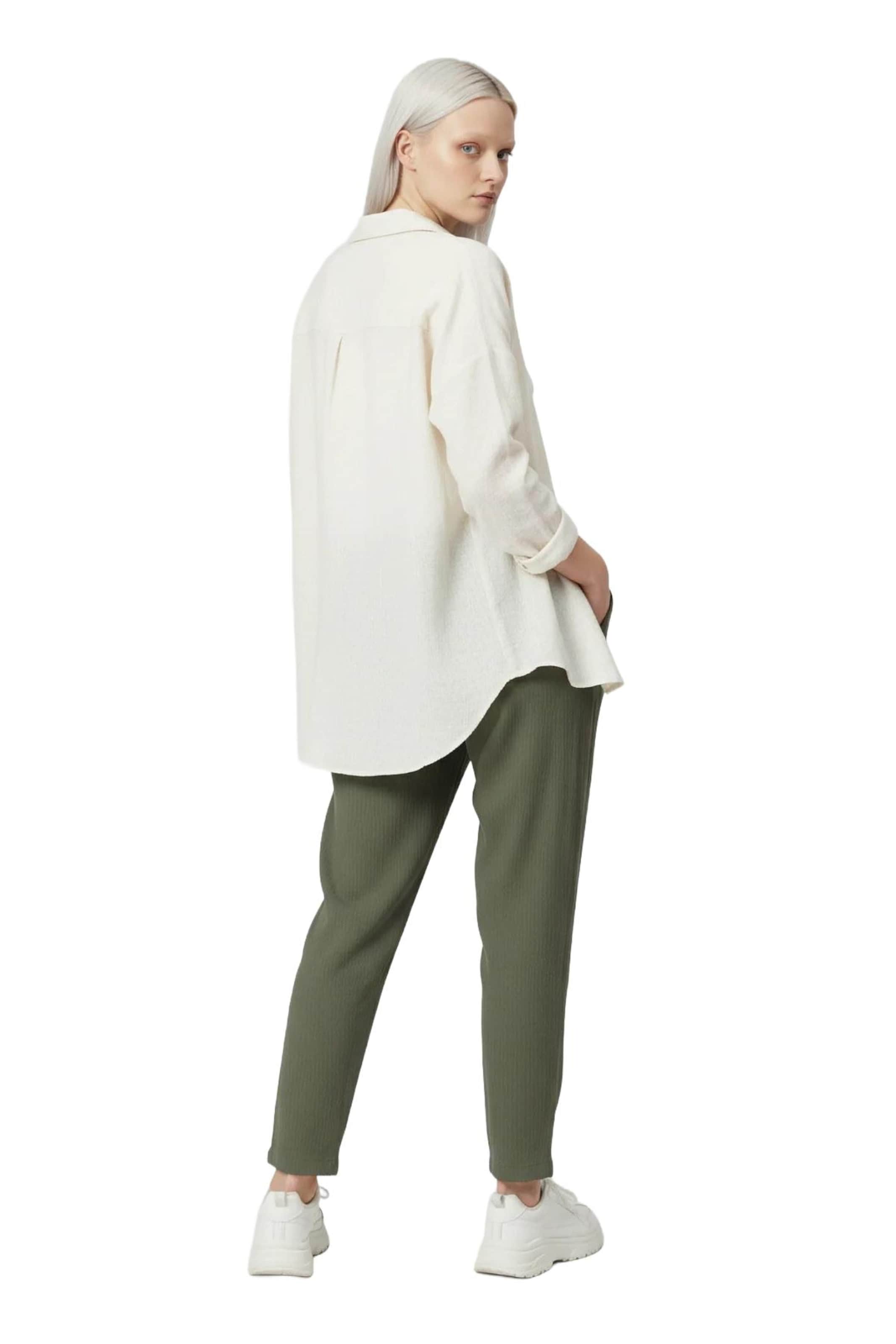 Effilé Pantalon à pince No Matter What en vert