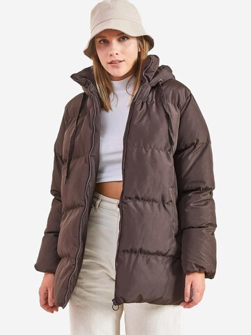 Veste d’hiver Bianco Lucci en marron