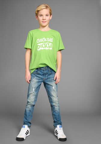 Kidsworld T-Shirt in Grün