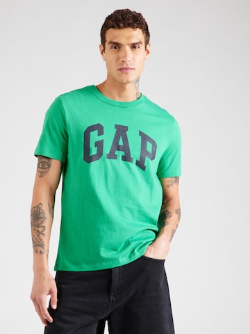 Tricou 'EVERYDAY' de la GAP pe verde: față