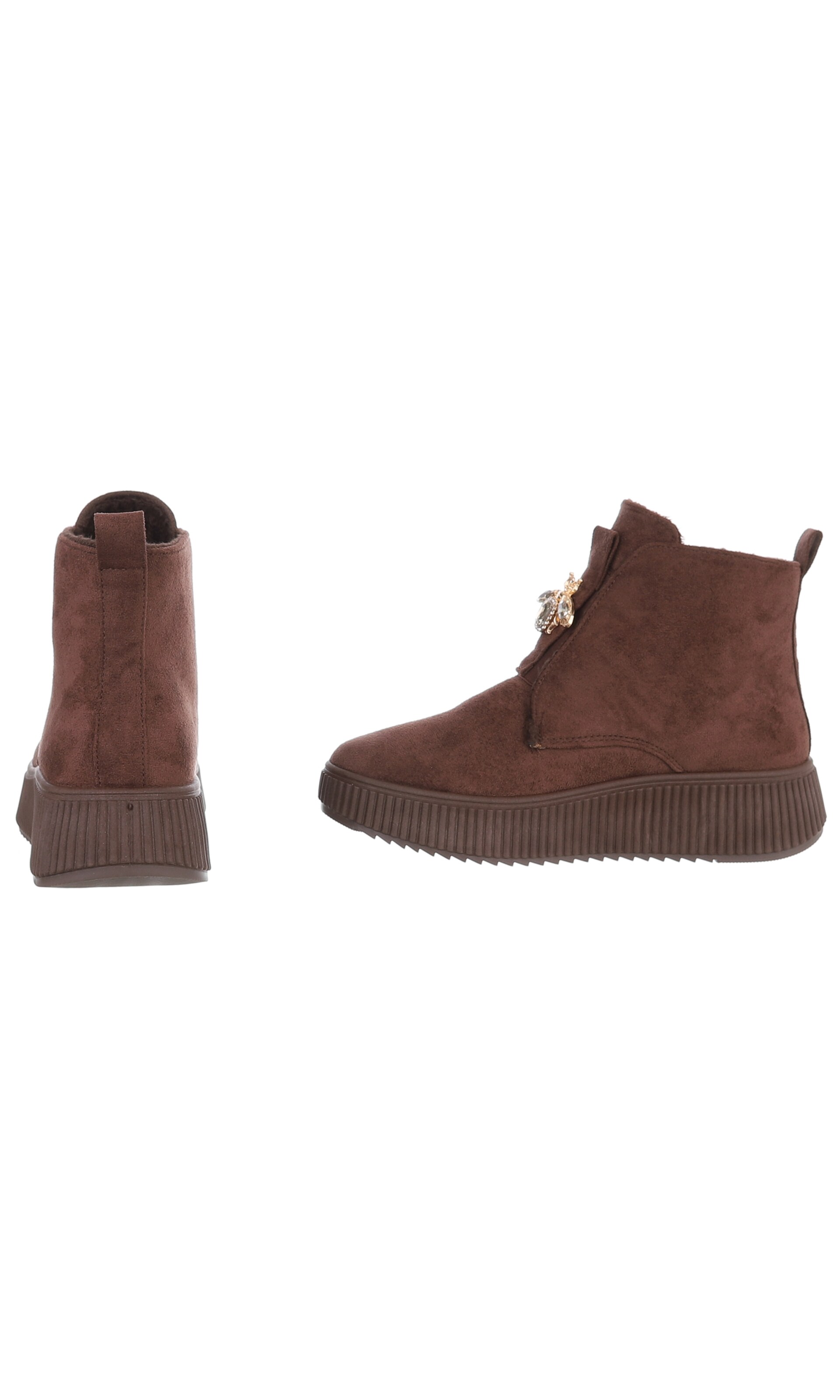 Ital-Design Ankle Boots in Brown