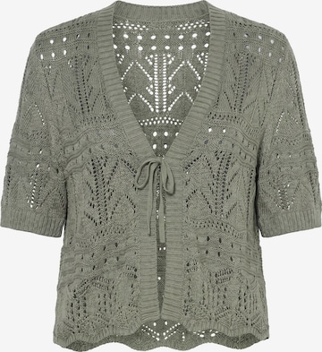 Angel of Style Strickjacke in Grün: Vorderseite