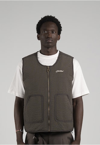 Gilet Prohibited en marron : devant