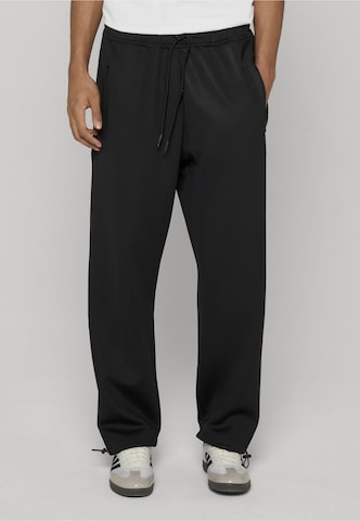 DEF Loosefit Broek 'Goal' in Zwart: voorkant