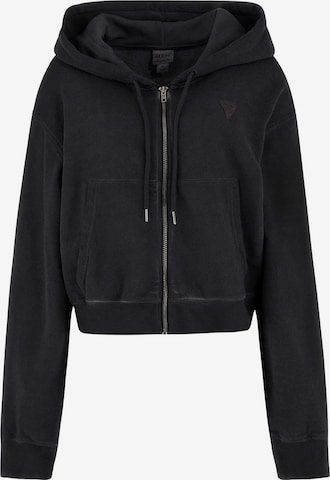 GUESS Sweatjacke in Grau: predná strana