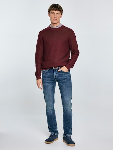 BIG STAR Sweater 'CARLO' in Red