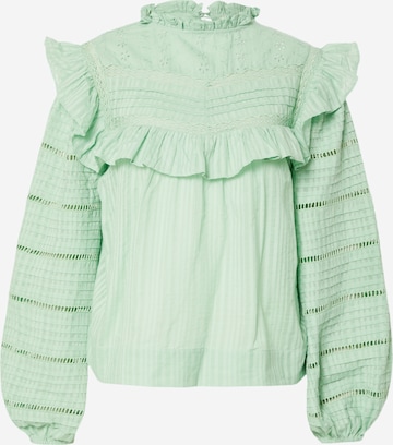 Oasis Blouse in Green: front