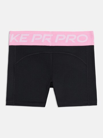 NIKE Skinny Workout Pants 'Nike Pro' in Black
