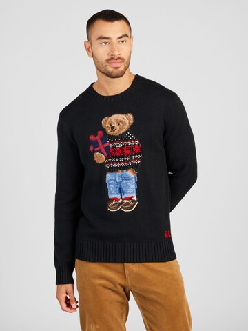 Polo Ralph Lauren Sweter w kolorze czarny: przód