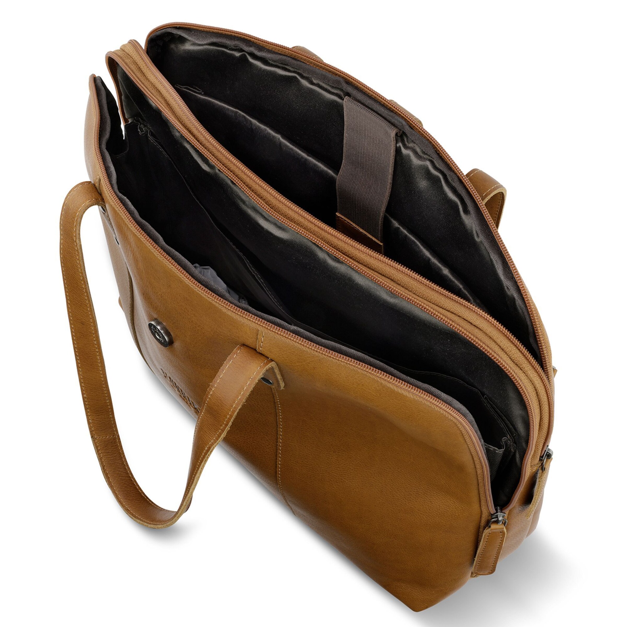 Porte-documents 'Gold Charles' KLONDIKE 1896 en marron