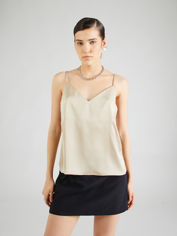 VILA - Blusa 'DORITTA' en gris: frente