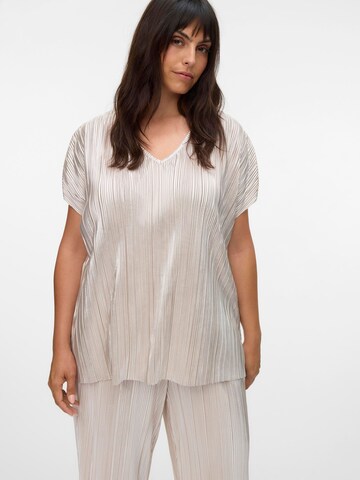 Vero Moda Curve Shirts 'VMCduvi' i beige: forside