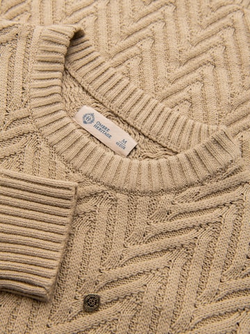 Pull-over Ombre en beige