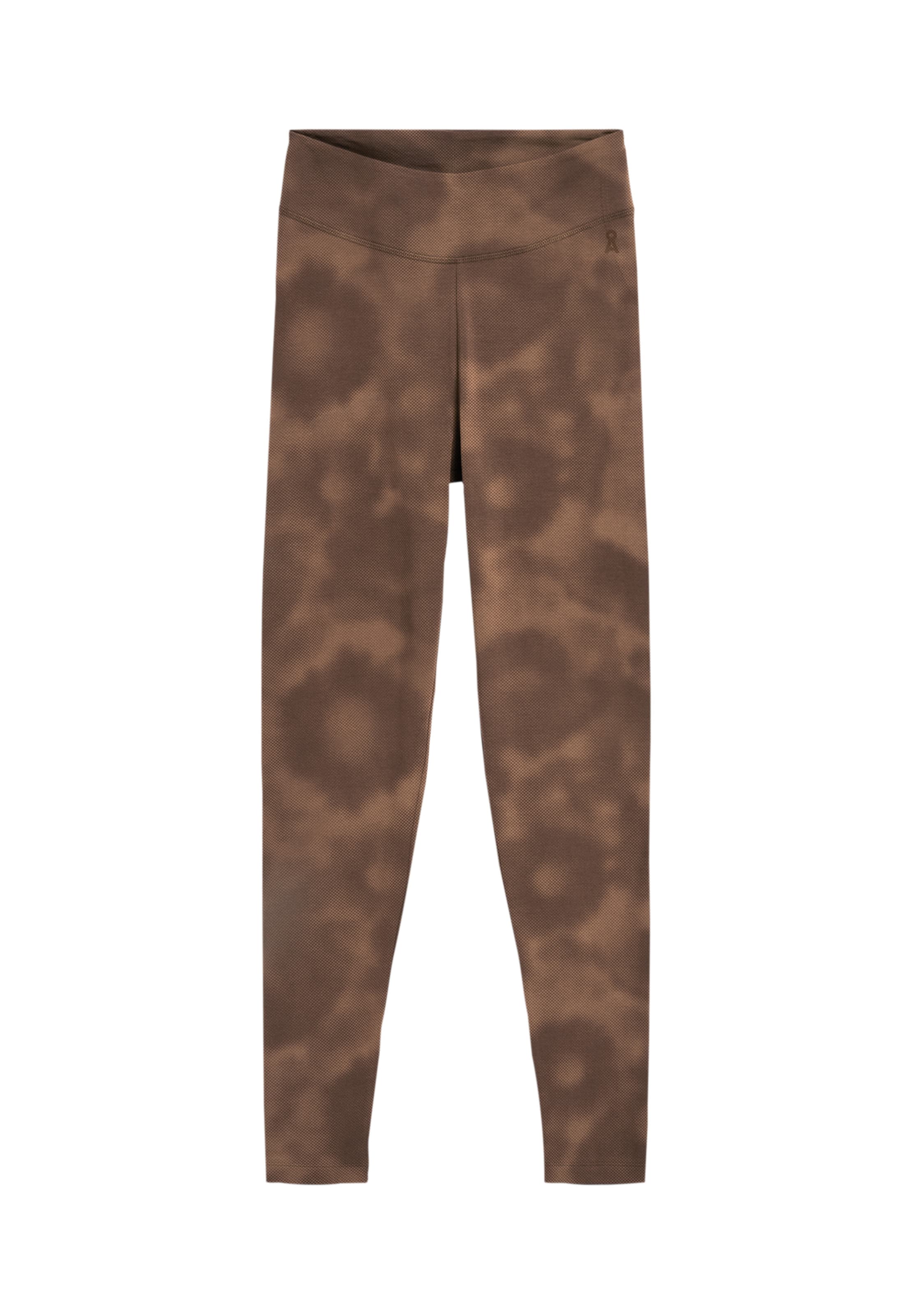 ARMEDANGELS Skinny Leggings 'Faribaa Autumn Garden' in Bruin: voorkant