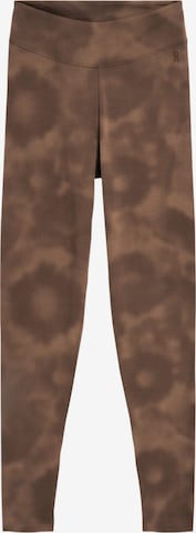 Skinny Leggings 'Faribaa Autumn Garden' ARMEDANGELS en marron : devant