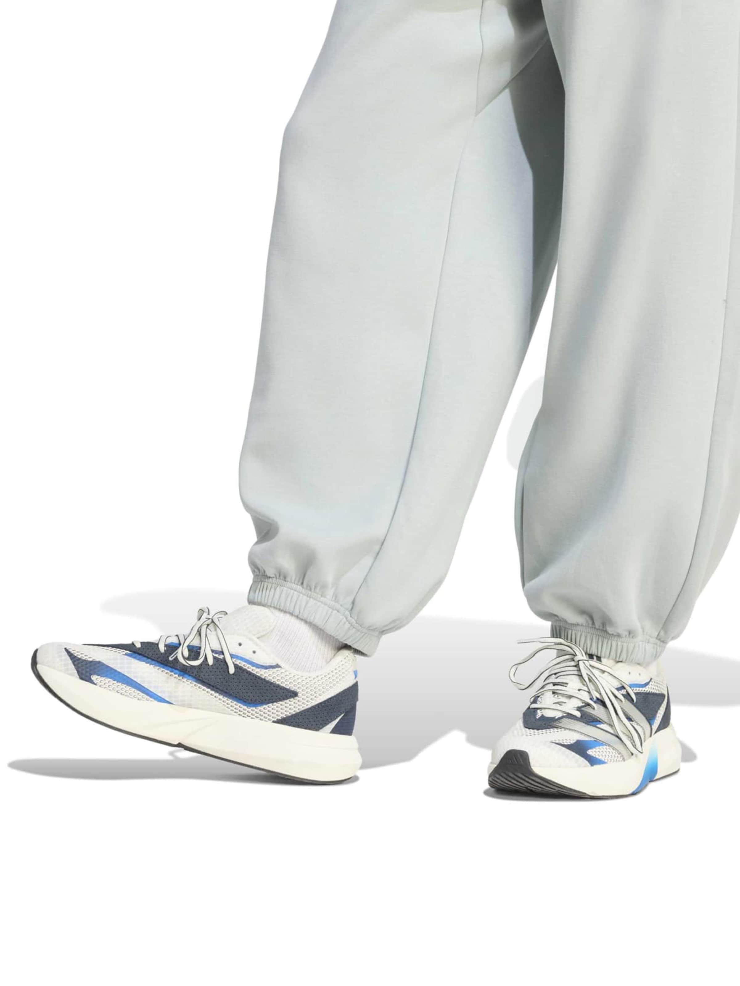 Effilé Pantalon de sport 'Soft Luxe' ADIDAS SPORTSWEAR en vert