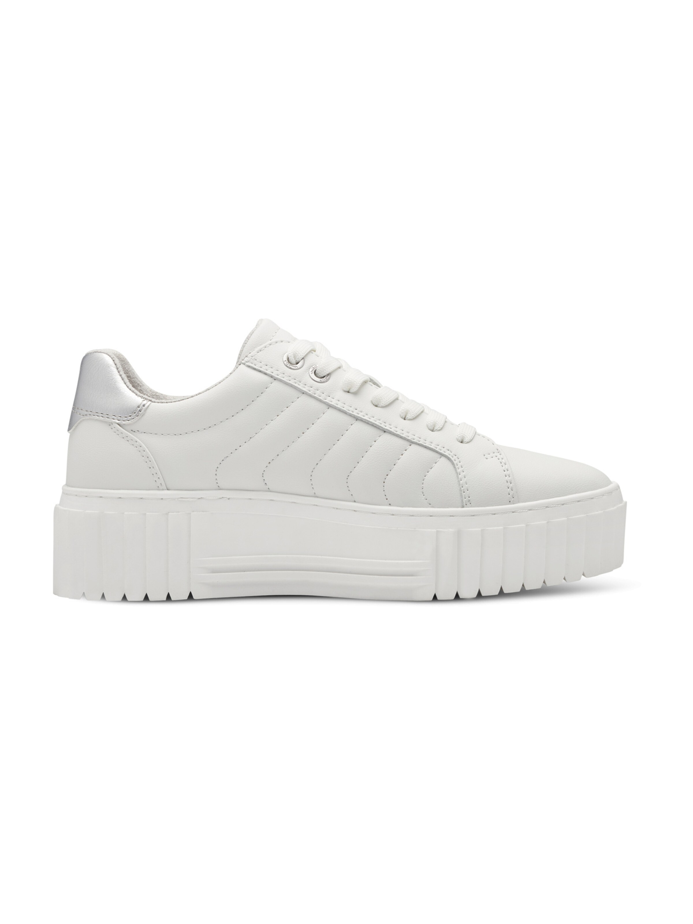 s.Oliver Platform trainers in White