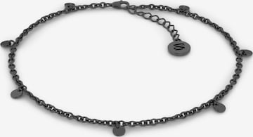 SERASAR Bracelet 'Coin' in Black: front