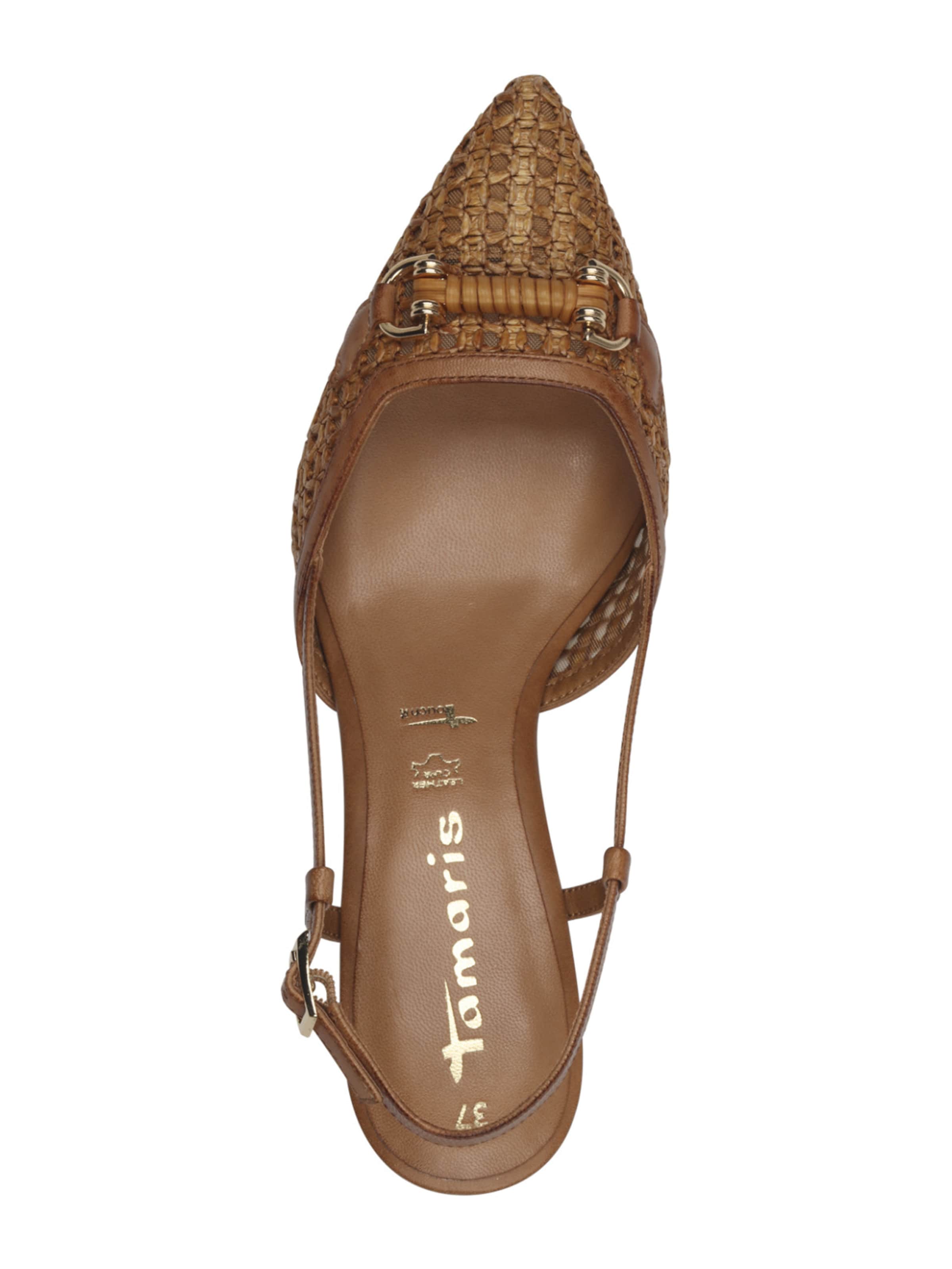 Tamaris Slingpumps in Bruin