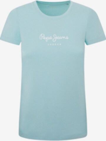 Pepe Jeans Shirt 'NEW VIRGINIA' in Blauw: voorkant