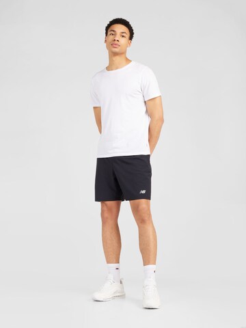 new balance Обычный Спортивные штаны 'Essentials 7' в Черный