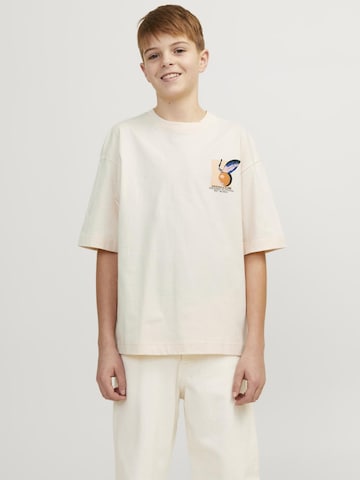 Jack & Jones Junior Shirt 'Tampa' in Wit: voorkant