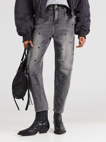 Hailys Tapered Jeans 'Mi44rell' in Grey: front
