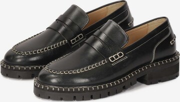 Kazar Studio Moccasins in Black