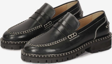 Kazar Studio Moccasins in Black