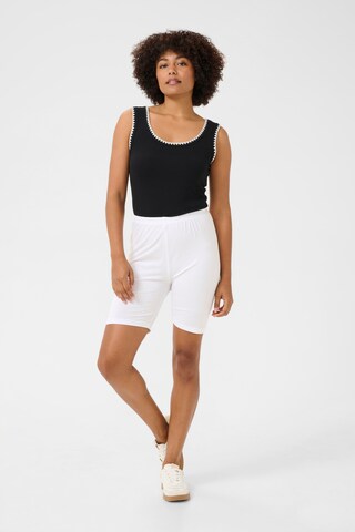 Cream Skinny Shorts 'CRMatilda' in Weiß