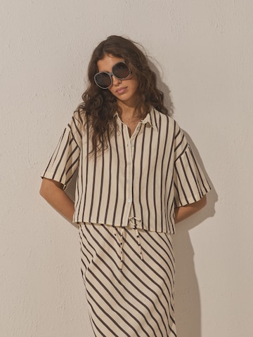 Lunettes de soleil Next en beige
