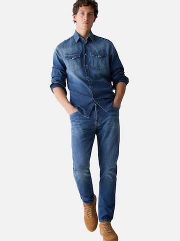 Liu Jo Regular Jeans 'LIU JO UOMO JEANS FRED PANTALONE' in Blauw