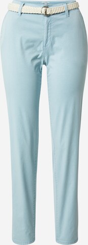 Pantalon chino ESPRIT en bleu : devant