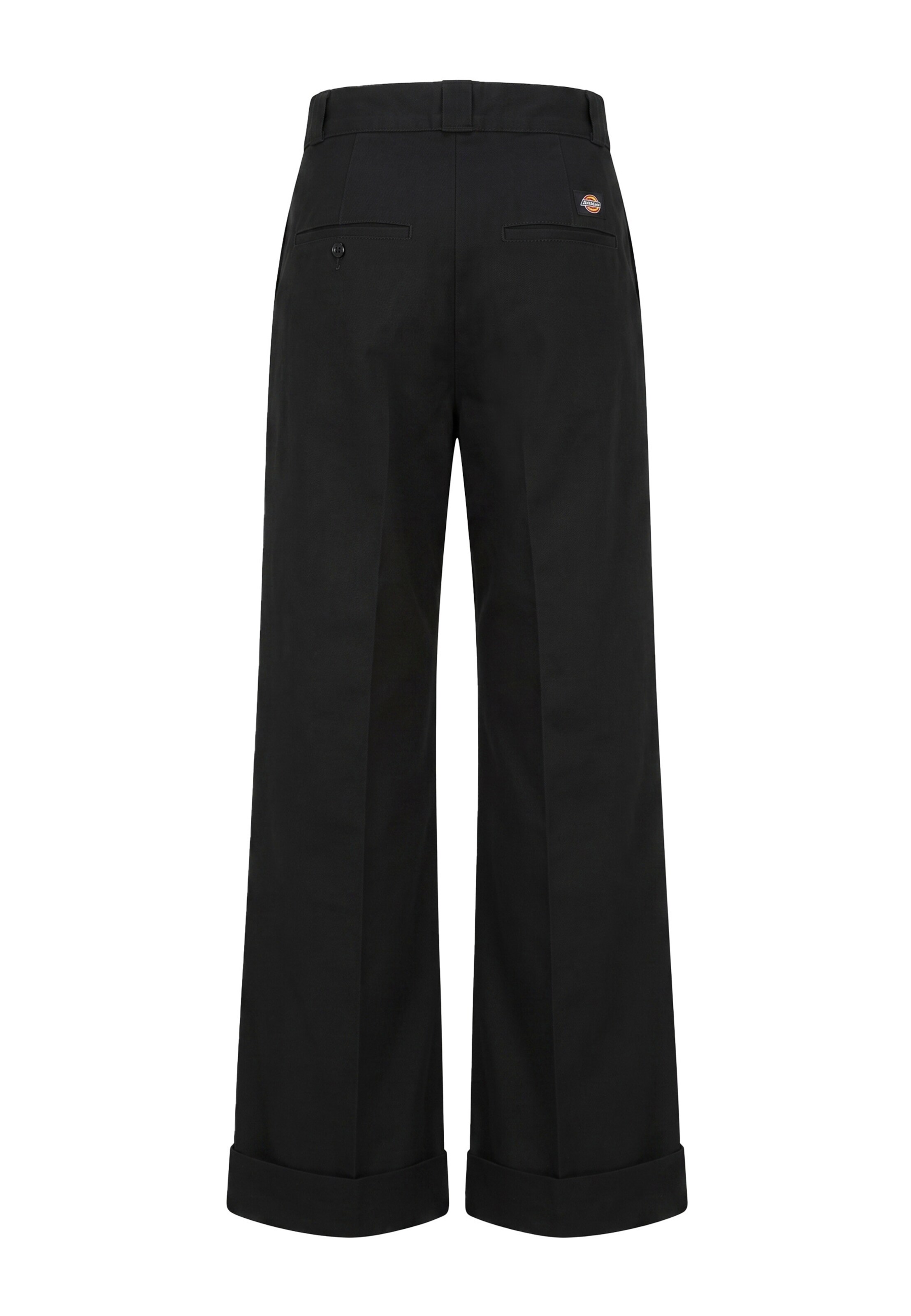 Effilé Pantalon DICKIES en noir : derrière
