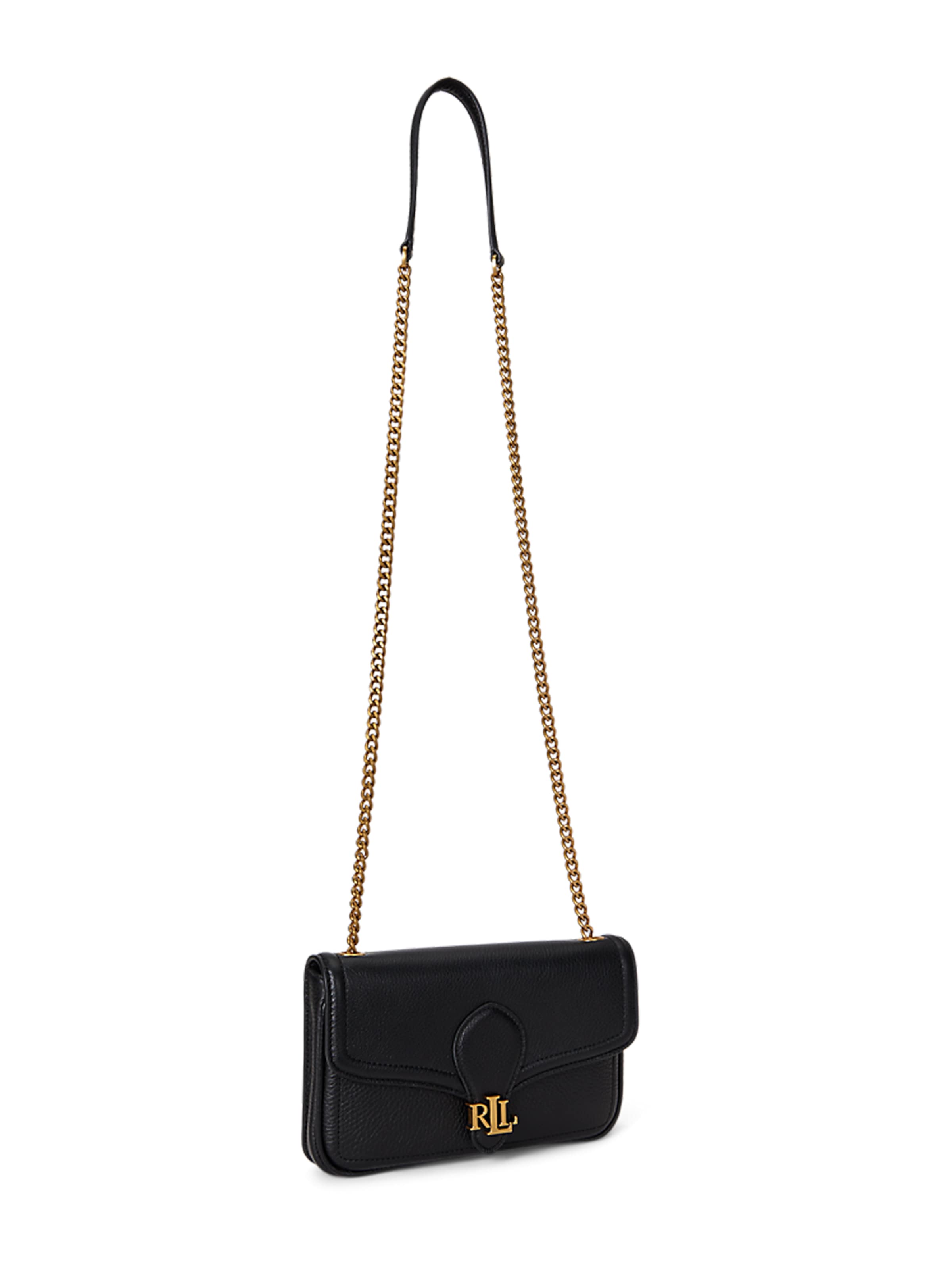 Lauren Ralph Lauren Crossbody Bag 'BRADLEY' in Black: front