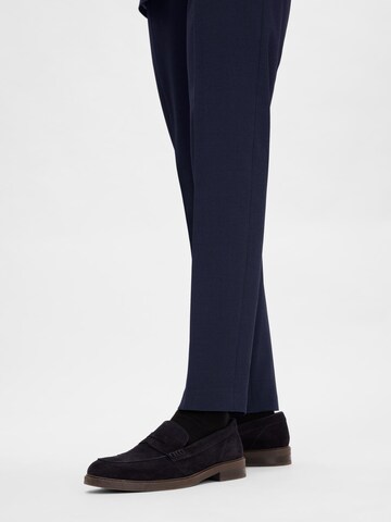 SELECTED HOMME Regular Pantalon 'Corby' in Blauw