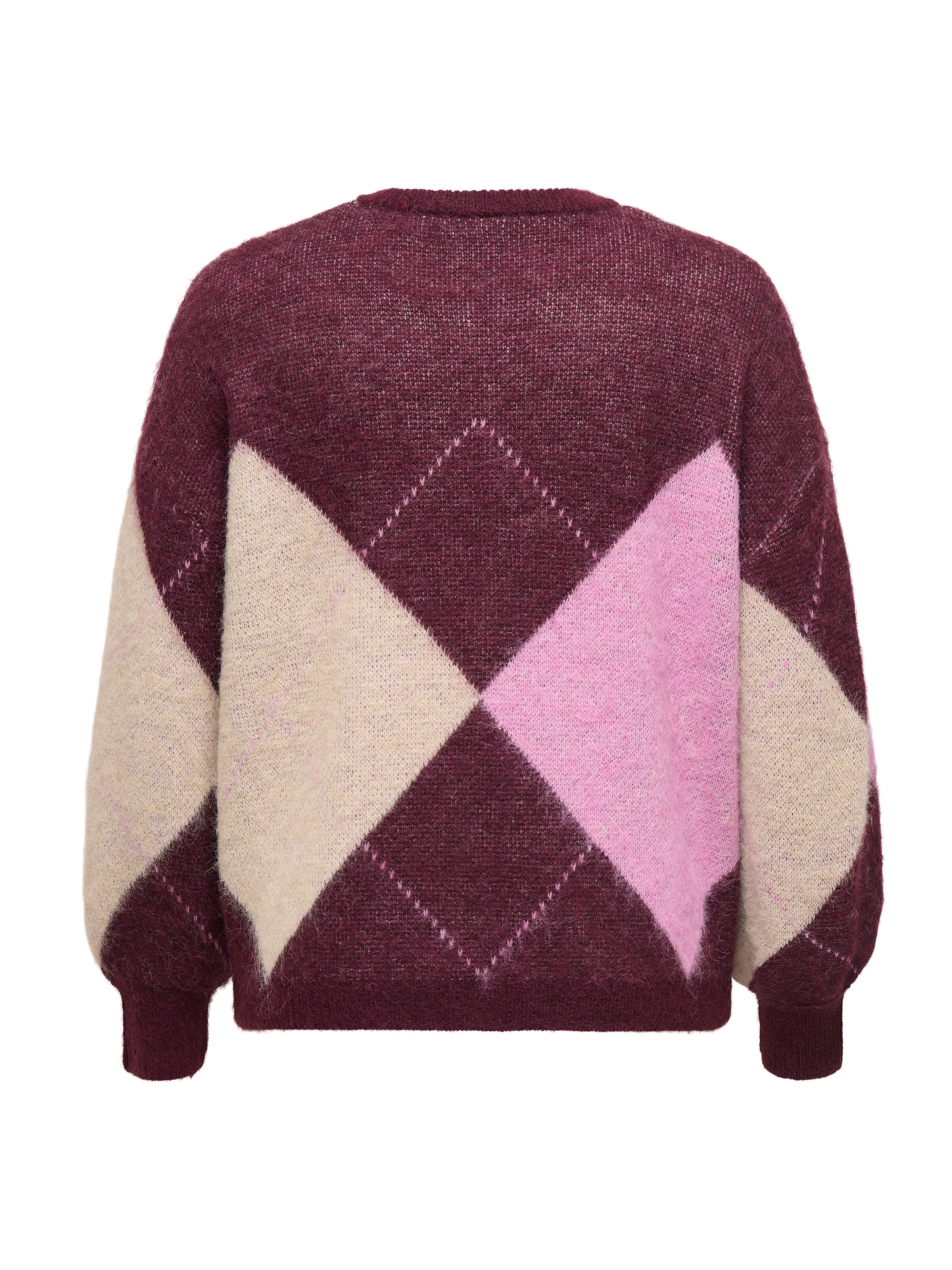 ONLY Carmakoma - Pullover 'CARNOEME' em roxo