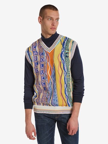 Carlo Colucci Sweater 'Daccordo' in Mixed colors: front