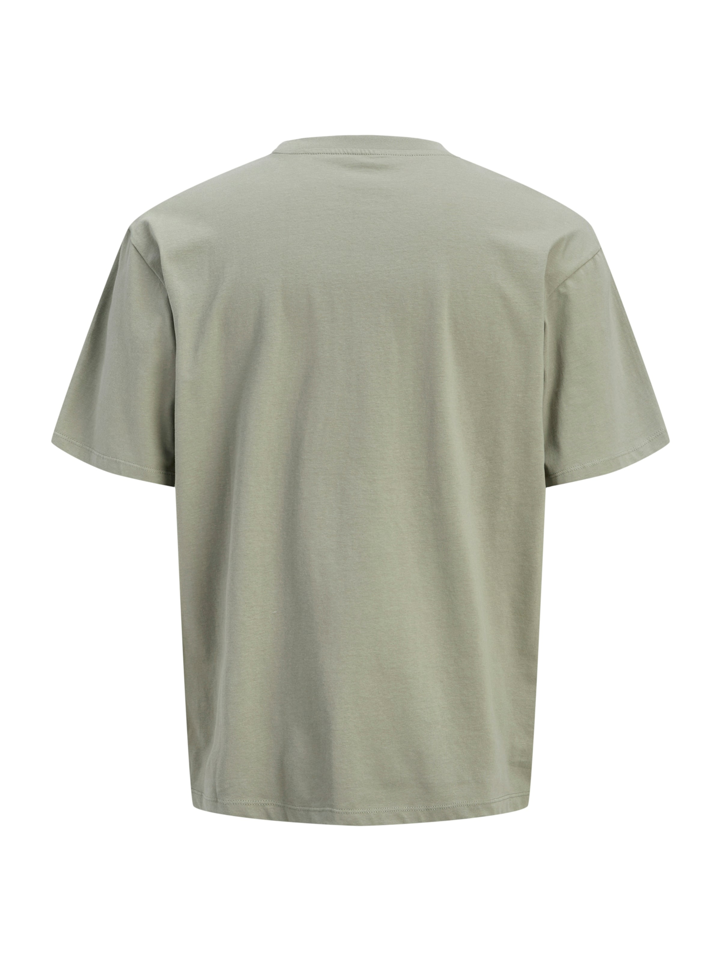 Jack & Jones Plus Tričko 'JJEBradley' – zelená