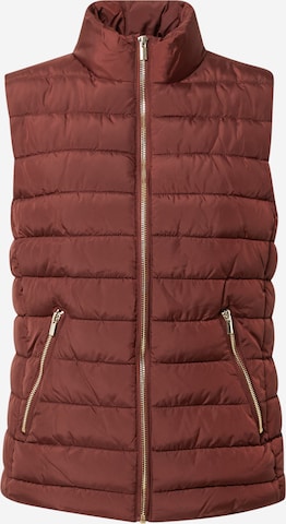 ABOUT YOU Bodywarmer 'Catherine' in Bruin: voorkant